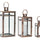 Contemporary Copper Metal Box Lantern (Set of 3) - Tuesday Morning - Lighting Decoration