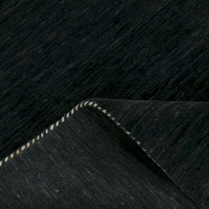 Contemporary Design Charcoal Hand Loomed Wool Area Rug