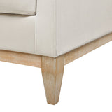 Contour Velvet Upholstered Accent Chair with Removable and Reversible Back - Accent Chairs