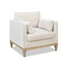 Contour Velvet Upholstered Accent Chair with Removable and Reversible Back - Accent Chairs