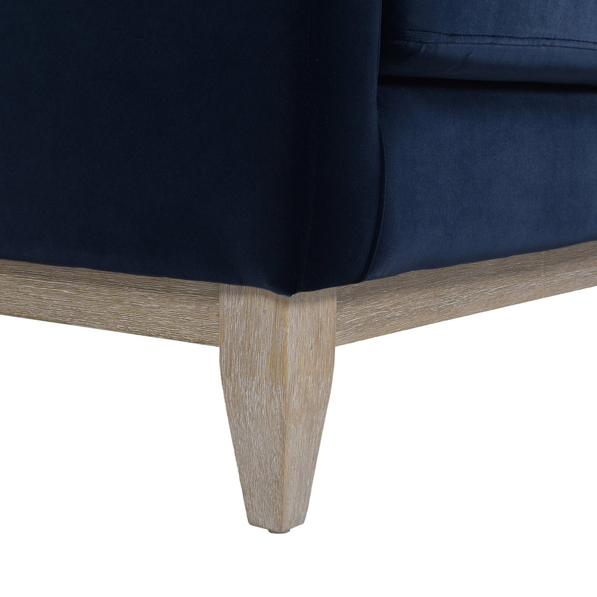 Contour Velvet Upholstered Accent Chair with Removable and Reversible Back - Accent Chairs