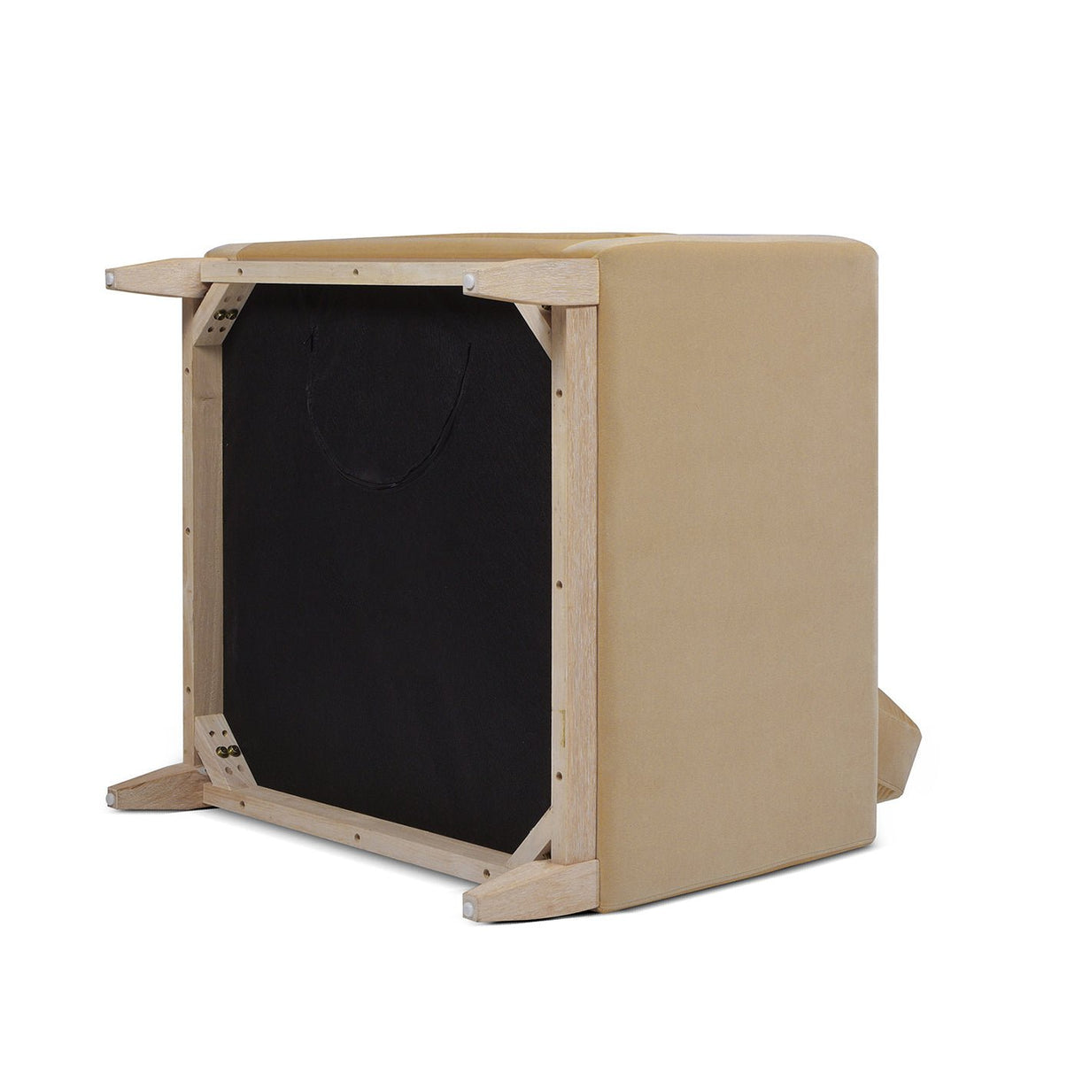 Contour Velvet Upholstered Accent Chair with Removable and Reversible Back - Accent Chairs