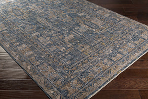 Mirabel Denim Blue Traditional Rug