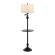 Cora metal/glass led side table and floor lamp - Tuesday Morning - Floor Lamps