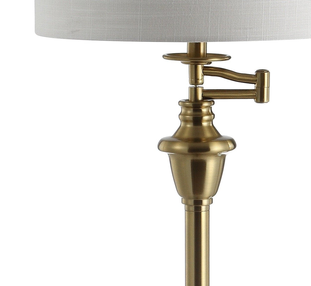 Cora metal/glass led side table and floor lamp - Tuesday Morning - Floor Lamps