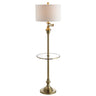 Cora metal/glass led side table and floor lamp - Tuesday Morning - Floor Lamps