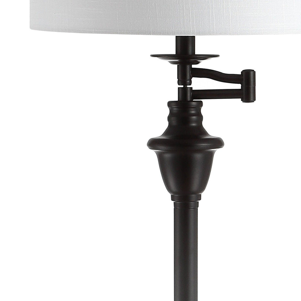 Cora metal/glass led side table and floor lamp - Tuesday Morning - Floor Lamps