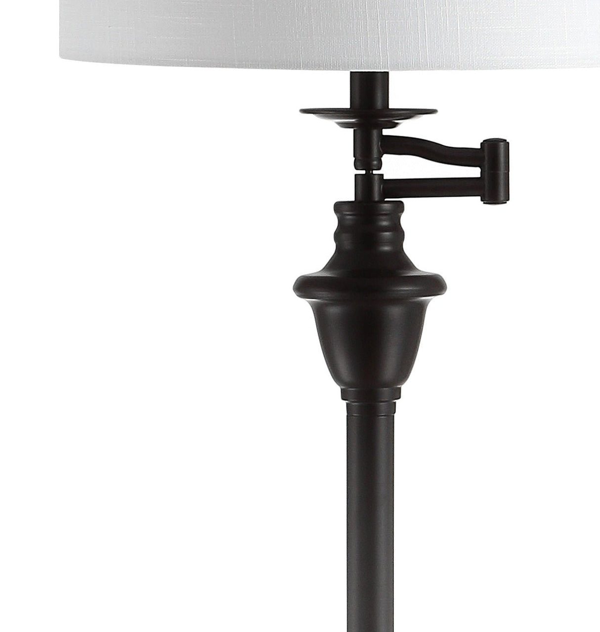 Cora metal/glass led side table and floor lamp - Tuesday Morning - Floor Lamps