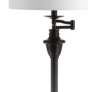 Cora metal/glass led side table and floor lamp - Tuesday Morning - Floor Lamps