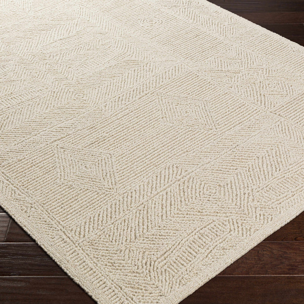 Cork Textured Wool Rug