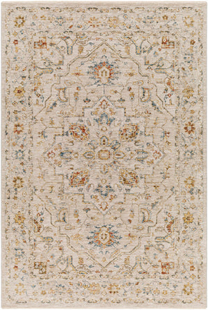 Coromandel Oushak Area Rug Medium Pile 100% Polyester Traditional Rug
