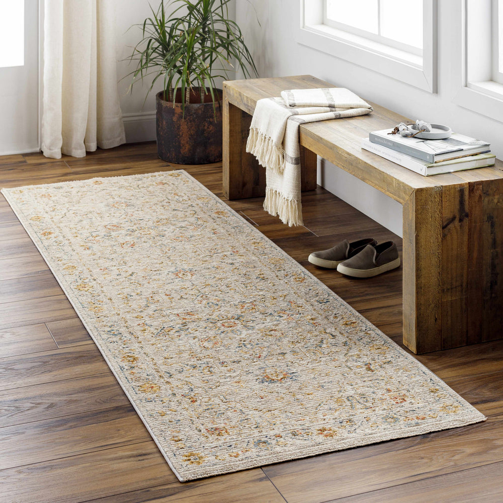Coromandel Oushak Area Rug Medium Pile 100% Polyester Traditional Rug