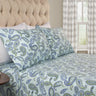 100% Cotton Flannel Bed Sheet Set Floral Paisley Deep Pocket - Sheet Set by Superior Brand