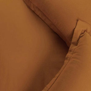 Cotton Flannel Solid Duvet Cover Set with Button Closure - Duvet Cover Set by Superior Brand