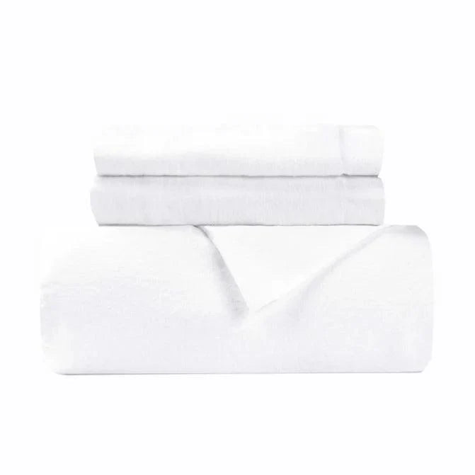 Cotton Flannel Solid Duvet Cover Set with Button Closure - Duvet Cover Set by Superior Brand