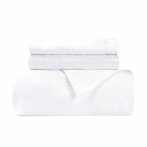 Cotton Flannel Solid Duvet Cover Set with Button Closure - Duvet Cover Set by Superior Brand