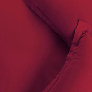 Cotton Flannel Solid Duvet Cover Set with Button Closure - Duvet Cover Set by Superior Brand