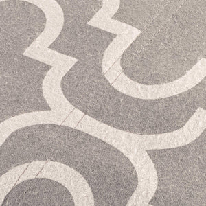 Cotton Flannel Trellis Duvet Cover Set with Button Closure - Duvet Cover Set by Superior Brand