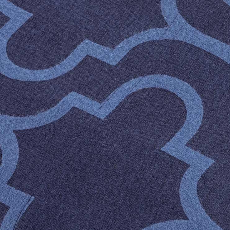 Cotton Flannel Trellis Duvet Cover Set with Button Closure - Duvet Cover Set by Superior Brand
