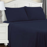 Cotton Flannel Trellis Traditional Solid Deep Pocket Bed Sheet Set - Sheet Set by Superior Brand