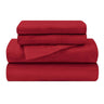 Cotton Flannel Trellis Traditional Solid Deep Pocket Bed Sheet Set - Sheet Set by Superior Brand