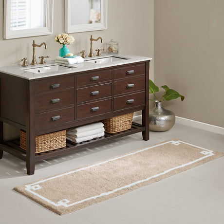 Cotton tufted luxury bath rug - Tuesday Morning - Bathroom Rugs