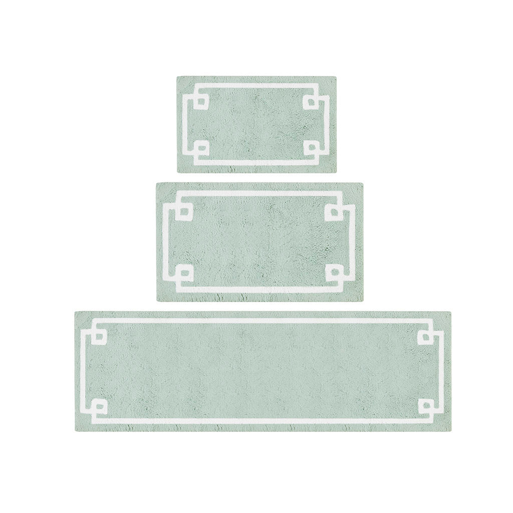 Cotton tufted luxury bath rug - Tuesday Morning - Bathroom Rugs