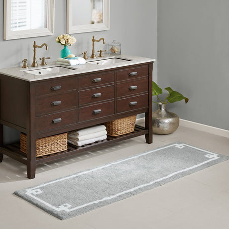 Cotton tufted luxury bath rug - Tuesday Morning - Bathroom Rugs
