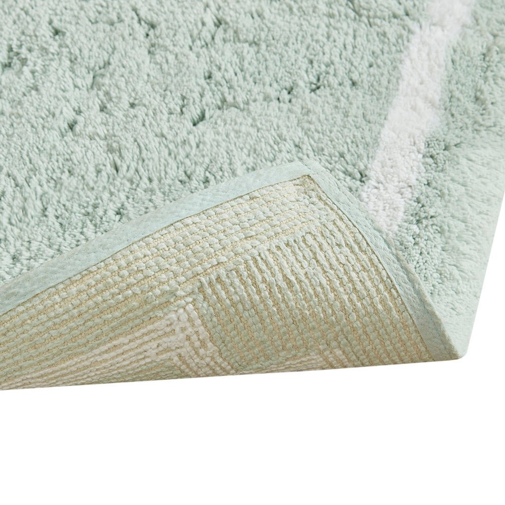 Cotton tufted luxury bath rug - Tuesday Morning - Bathroom Rugs