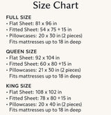 4-Piece 100% Cotton Solid Sheet Set – 300 Thread Count, Luxury Extra Soft