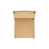 Counter Stool with Wood Frame, Open Back and Footrest - Counter Stools