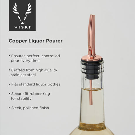 Copper liquor pourer by viski®