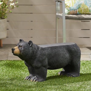 MGO Bear Bench - Concrete Outdoor Bench