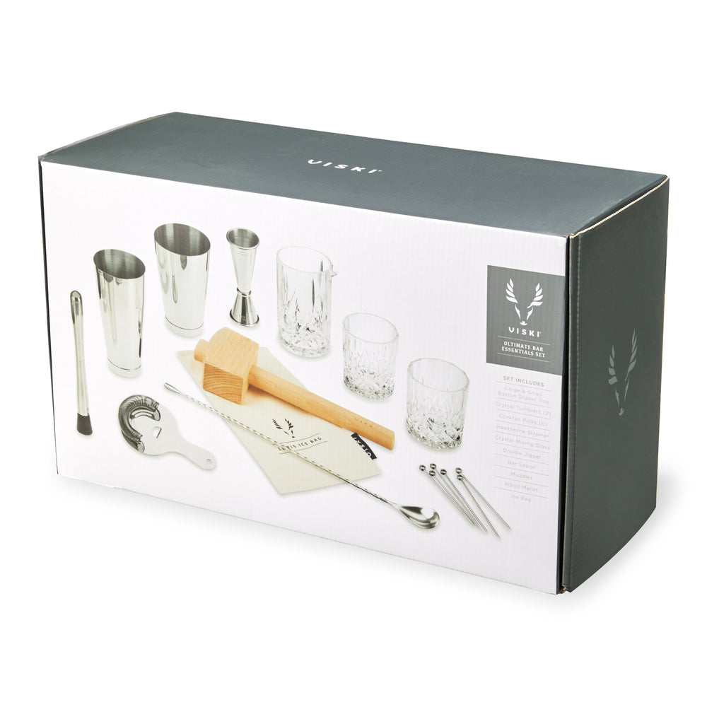 Best Barware Set 17-Piece Stainless Steel Barware Set – Tuesday Morning