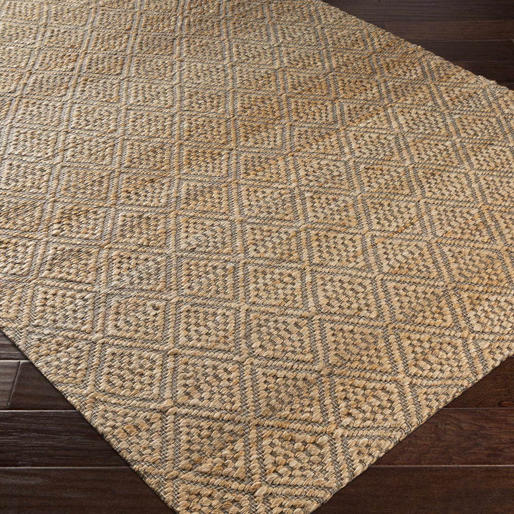 Buwoi Hand Woven Tan Jute Rug - Clearance