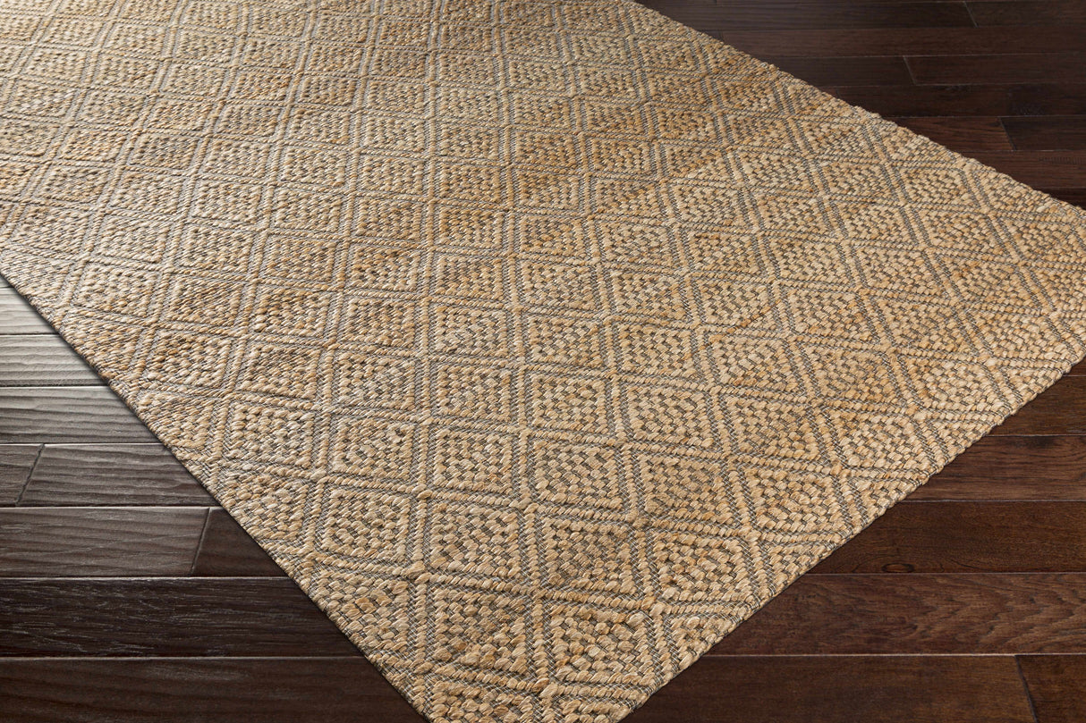 Buwoi Hand Woven Tan Jute Rug - Clearance