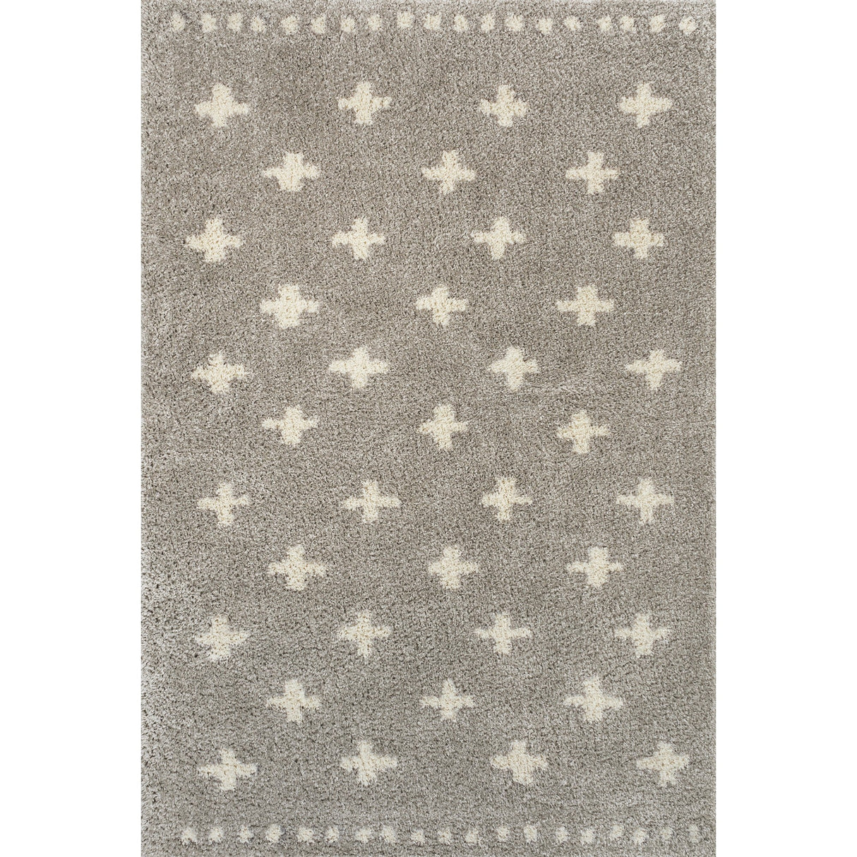 Cristo Berber Geometric Shag Area Rug - Tuesday Morning - Area Rugs