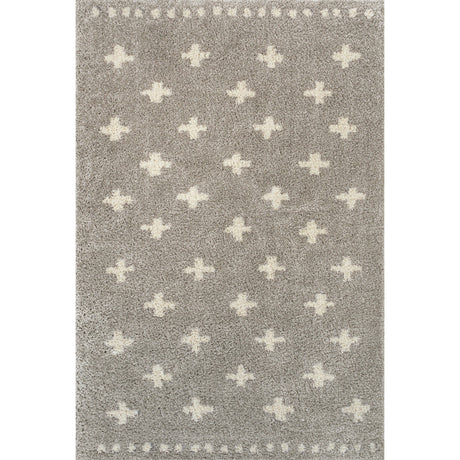 Cristo Berber Geometric Shag Area Rug - Tuesday Morning - Area Rugs