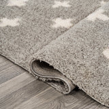 Cristo Berber Geometric Shag Area Rug - Tuesday Morning - Area Rugs