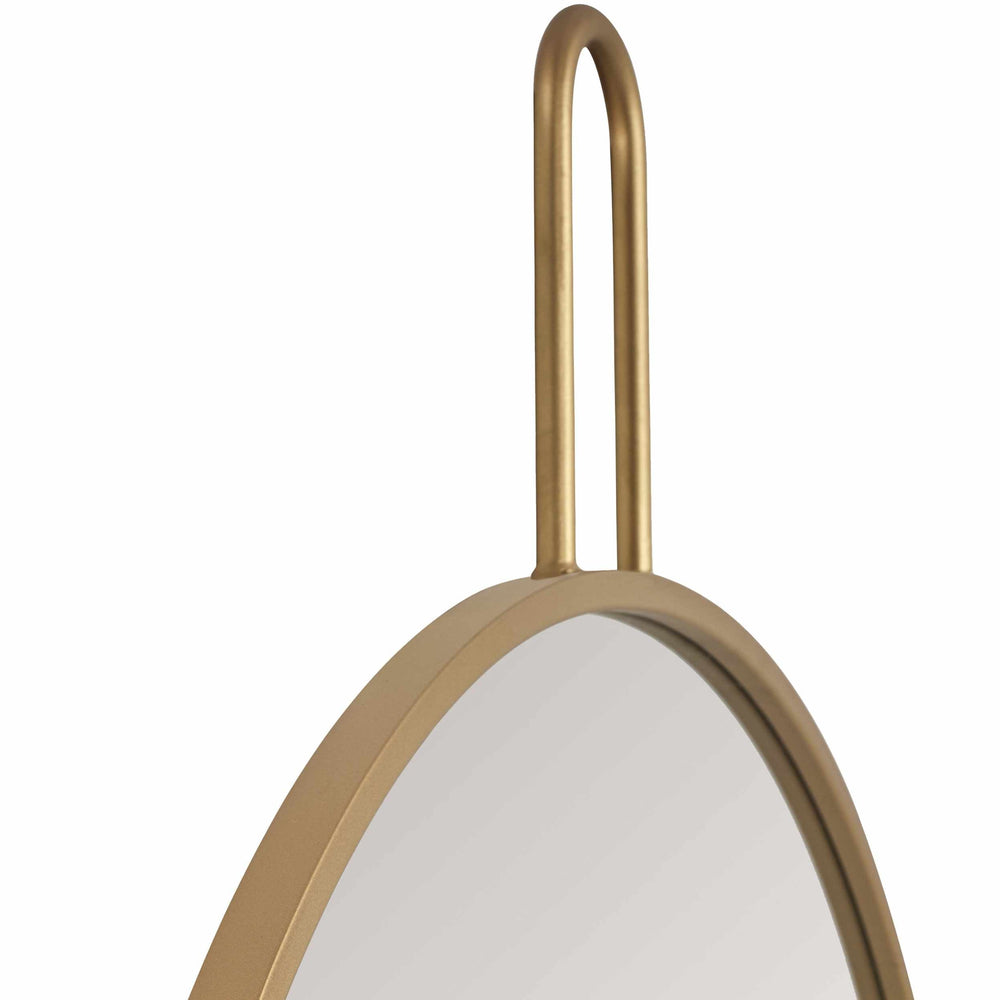Comaltepec Gold Frame Mirror