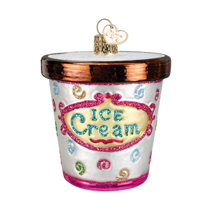 Ice Cream Carton Ornament