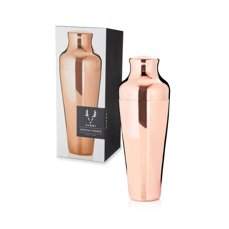 Copper-parisian-cocktail-shaker-by-viski®-Cocktail-Shakers-&-Tools