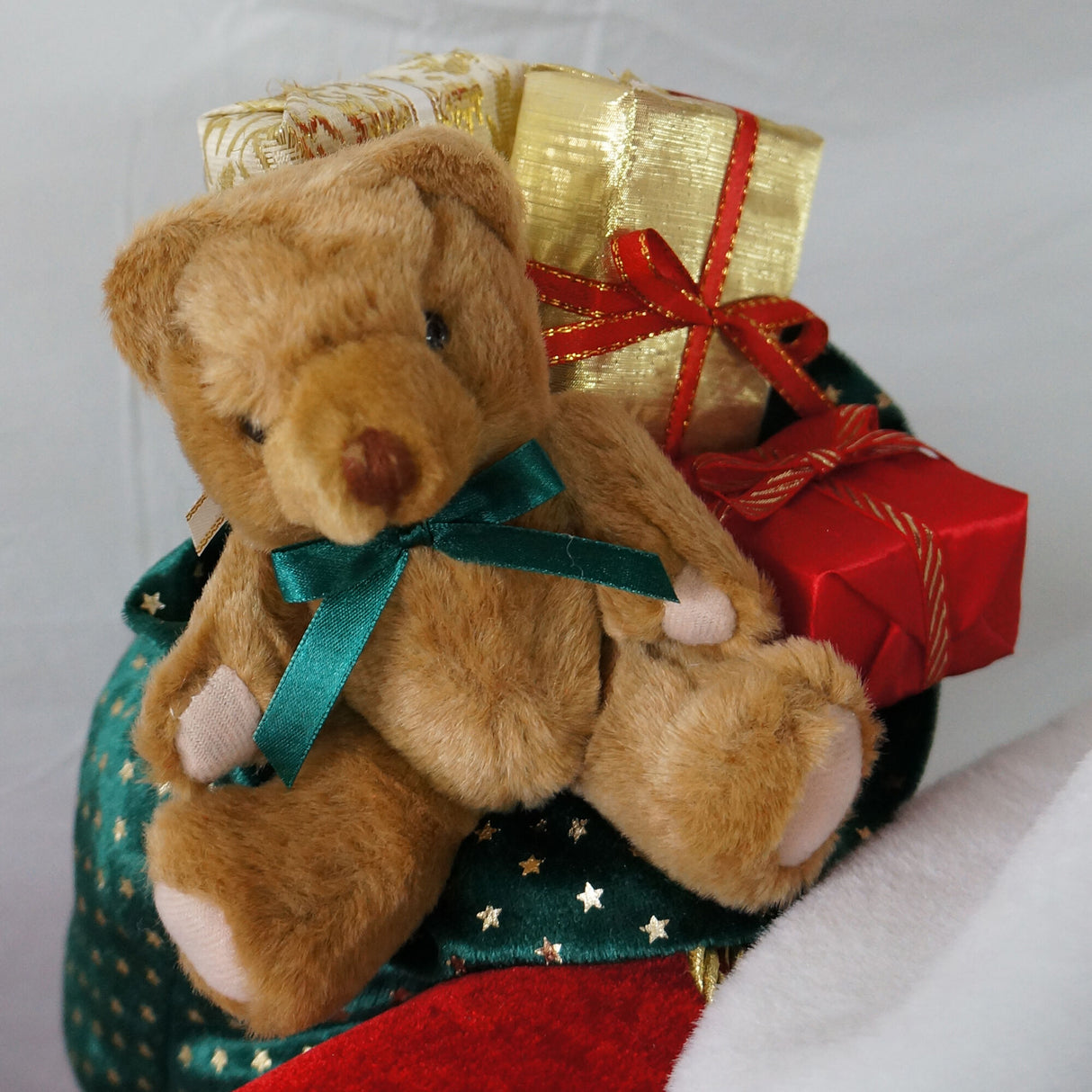 58-In. African American Dancing Santa Claus with Naughty & Nice List, Animated Indoor Christmas Holiday Home Decor