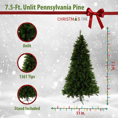 7.5-Ft.-Pennsylvania-Pine-Artificial-Christmas-Tree-Christmas