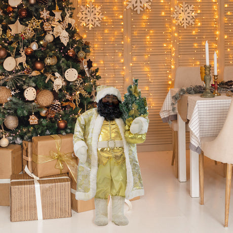 3-Ft.-Music-and-Motion-African-American-Santa-Claus-with-Prelit-Christmas-Tree,-Animated-Indoor-Holiday-Home-Decor-Christmas
