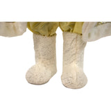 3-Ft. Music and Motion African American Santa Claus with Prelit Christmas Tree, Animated Indoor Holiday Home Decor