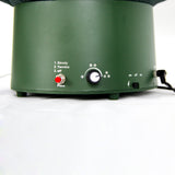 29-In. Musical Snowy Indoor Holiday Decor, Green Christmas Tree with Red Umbrella Base