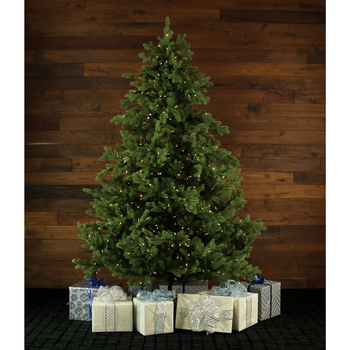 7.5-Ft. Virginia Fir Christmas Tree with Smart String Lighting