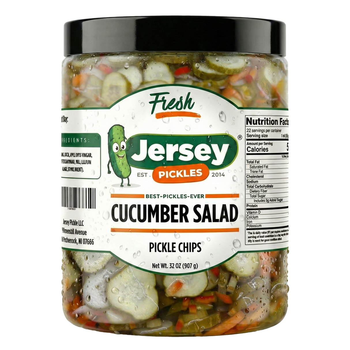 Pickled Cucumber Salad (sweet)