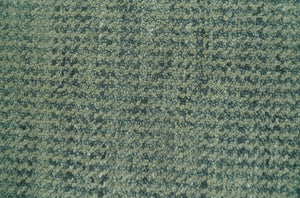 Custom Made Beige and Shades of Blue Stripes Design Contemporary wool area Rug
